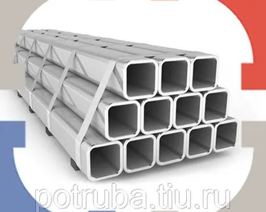 фото Алюминиевая профильная квадратная труба 40х40х3 АД31