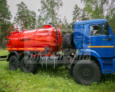 фото Автоцистерна АКН-10ОД  на полноприводном шасси КАМАЗ-43118