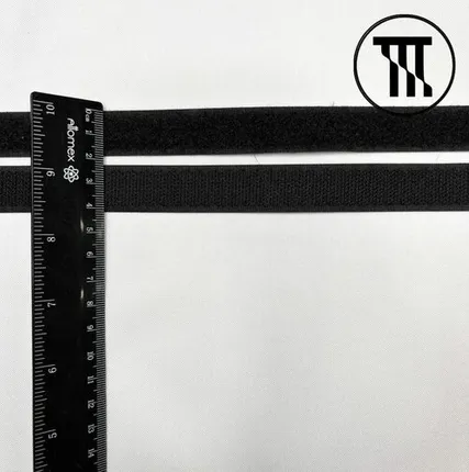 Фото №0 Липучка пришивная, цв. Черный, шир. 2 см