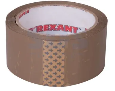 фото Лента клейкая упаковочная 48ммх150м 50мкм коричневый