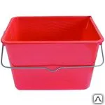 Фото №0 Ведро д/краски 12л металл.ручка Красный PQtools (Лакра)
