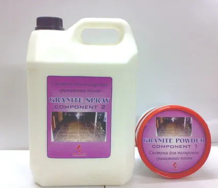 Фото №0 Система для полировки гранитных полов GRANITE POWDER + SPRAY