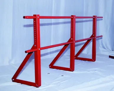 фото Ограждение кровельное ECONOM Н-680 d=25 (круг) УНИВЕР (МЧ и Профлист) RAL 3