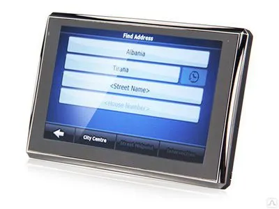 Фото №0 GPS навигатор,7 дюймов(800x480),Bluetooth,AV-IN и прямым доступом к Windows