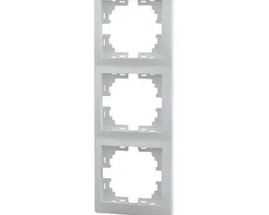 фото Рамка 3-м Мира верт. бел. LEZARD 701-0200-153