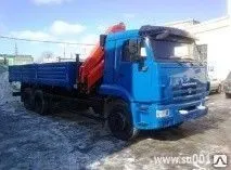 фото Манипулятор в аренду Камаз 65117