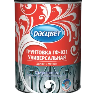 фото Грунтовка ГФ-021 «Расцвет» универсальная серая 2.2кг