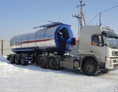 фото Полуприцеп-цистерна 964872( термос 150мм, цвет оранжевый)