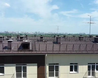 фото Ограждение кровельное 1200мм