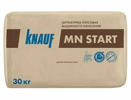 Фото №0 Штукатурка гипсовая Старт МН, 30 кг КУНГУР