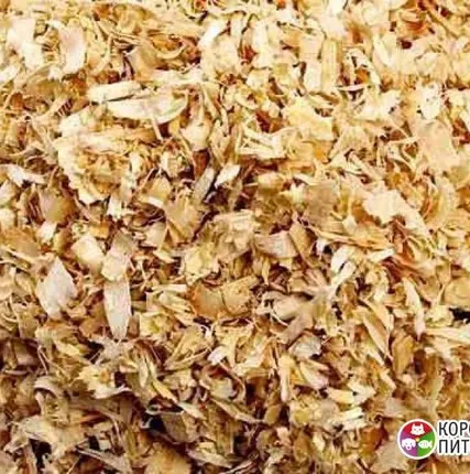 Фото №0 Стружка сосновая в мешках