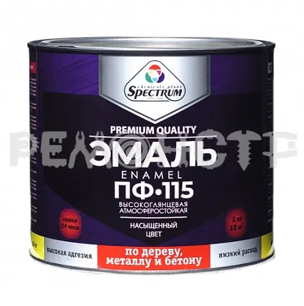 Фото №0 Эмаль ПФ-115  6кг голубая СПЕКТР (3) П