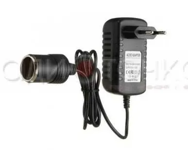 фото Блок питания с гнездом прикуривателя A2 12V 2A 1M