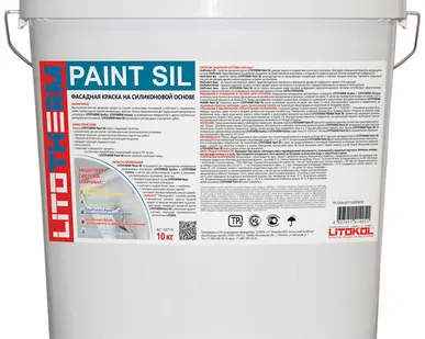 фото Грунтовка LITOKOL Primer Paint Sil силиконовая бесцветная 10 кг