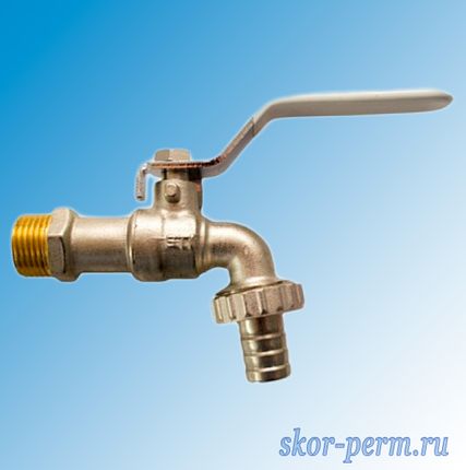 Фото №0 Кран водоразборный 15 (1/2&quot;) STI