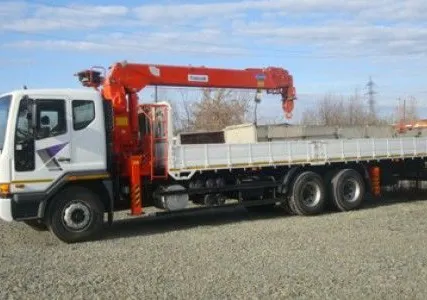 Фото №0 Услуги кран борта стрела от 3 т до 10 т