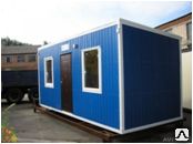 фото Вагончик строительный бытовка, производство