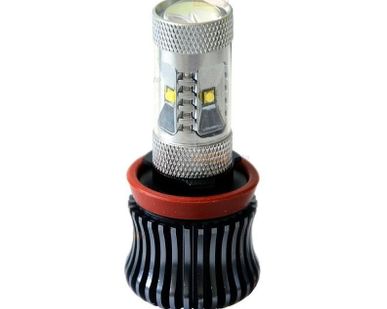фото Светодиодная лампа SVS H9/H4/H7/H8/H9/H11/H16/HB3/HB4 2200LM 30W