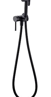 фото Гигиенический душ Creto Element 2.0-PWM-BK со смесителем, матовый черный