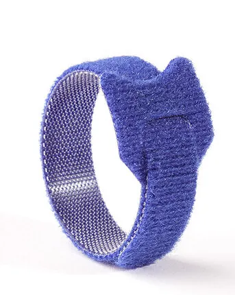 Фото №0 Хомуты-липучки 320x14мм (упак: 10 шт / 1 цвет / синий)