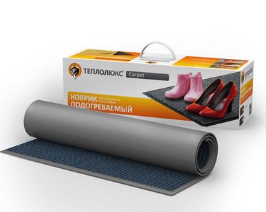 фото Коврик подогреваемый "Тепло - carpet" 80х50 серый 220 В