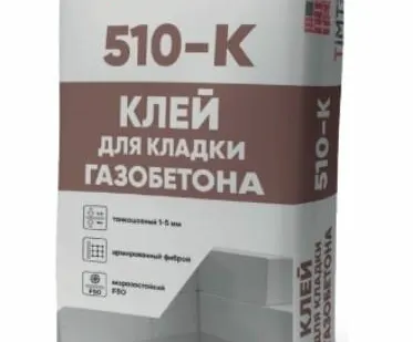 фото Клей для кладки газобетона TimTek 510-К 25кг (54шт /пал)