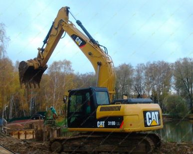 фото Аренда гусеничного экскаватора Caterpillar 319D L, Липецк