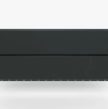 Фото №0 Сайдинг Металлический сайдинг «Евробрус» 0.47-0.50 мм RAL 7024, Графит