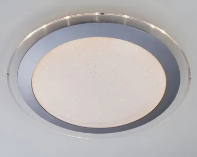 фото Светодиодный потолочный светильник 40002/1 LED матовое серебро