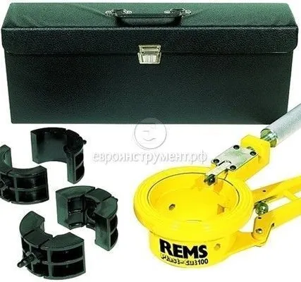 Фото №0 Инструмент REMS CUT 110 P для снятия фаски и резки труб 40-110 мм