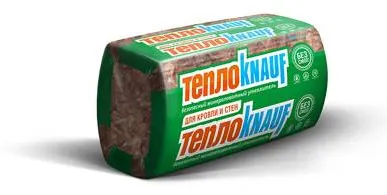 фото Утеплитель KNAUF ТеплоКНАУФ для КОТТЕДЖА TS 037 Aquastatik мини 1000*610*50 мм 10 плит