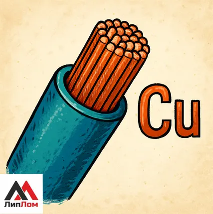 Фото №0 Кабель медный в изоляции