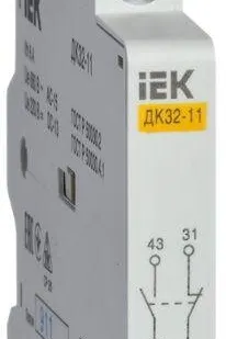 фото Контакт дополнительный 1НО+1НЗ ДК32-11 ИЭК DMS11D-AU11