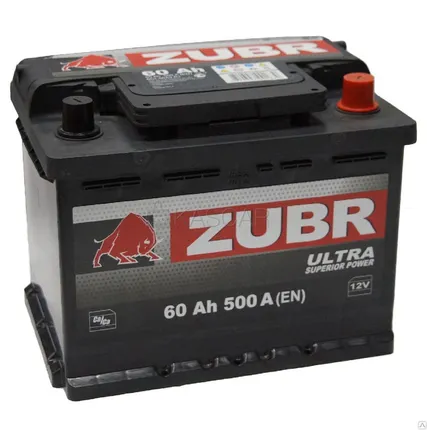 Фото №0 Аккумулятор ZUBR 60Аh о.п