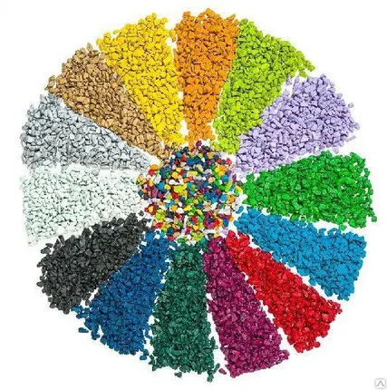 Фото №0 Цветная каменная крошка