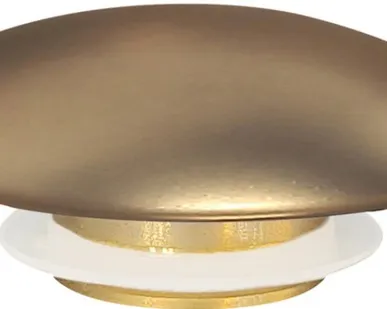 фото Декоративная накладка для выпуска Abber BEQUEM золото матовое AC0014MMG