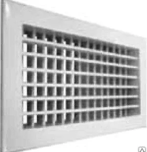 фото Настенная двухрядная решетка 2 WA 400*300
