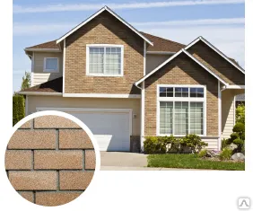 Фото №0 ФАСАДНАЯ ПЛИТКА HAUBERK ,песчаный кирпич