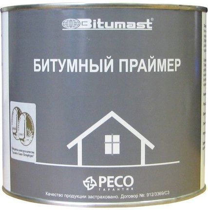 Фото №0 Праймер битумный "Bitumast" 2л
