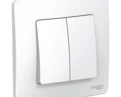 фото Выключатель 2-кл. СП Blanca 10А IP20 (сх. 5) 250В бел. SE BLNVS010501