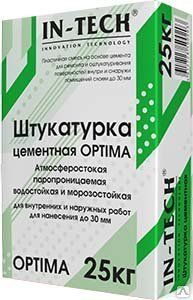 фото Штукатурная смесь IN-TECK OPTIMA