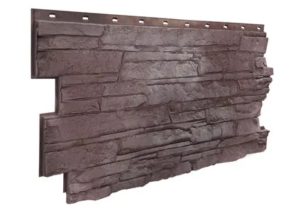 Фото №0 Фасадные панели FINEBER СКАЛА (Жёлто-коричневый)