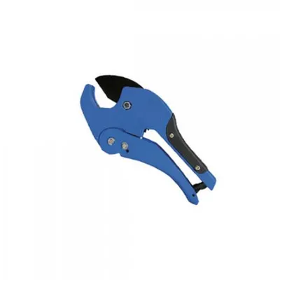 Фото №0 Ножницы VIEIR для полимерных труб синие усиленные до Ø-42 (VER806)