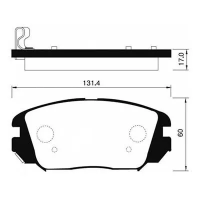Фото №0 Sangsin Brake Колодки тормозные передние Granduer 05 11 ор 581013LA20 Sangsing SP1182