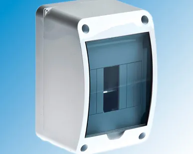 фото Щиток ОП на 4 модуля с дверцей 130х90х65 мм RUVinil Tyco