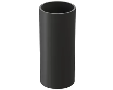 фото Труба водосточная LUX Decke, 3000 мм, цвет графит