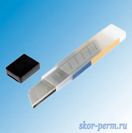 Фото №1 Лезвия для ножа 18 мм (упак. 10 шт.)