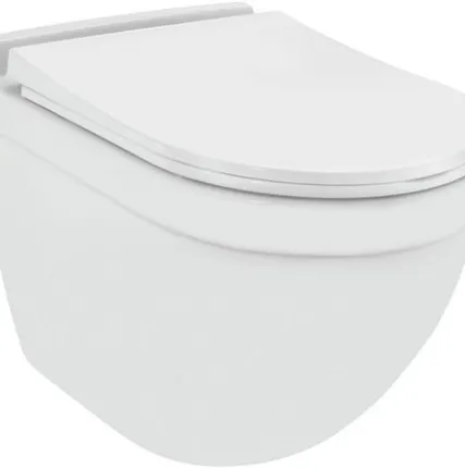 Фото №0 Унитаз подвесной безободковый Jaquar Solo белый SLS-WHT-6953BIUFSM