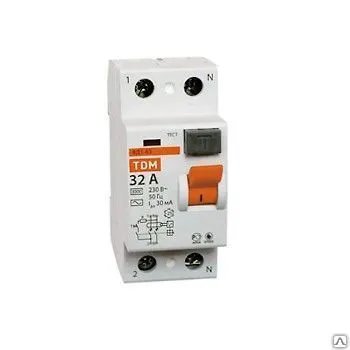 Фото №0 Устройство защитного отключения ВД1-63 25А 30мА 2П(1P+N)