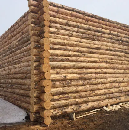 Фото №0 Сруб из липы